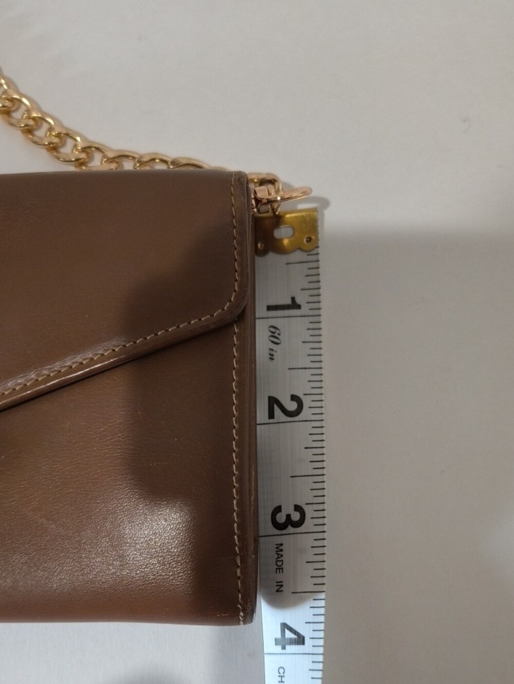 Ferragamo Brown Leather Envelope Wallet - Picture 10 of 15